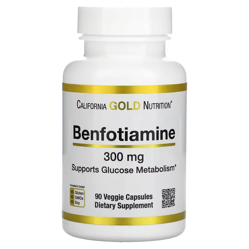 Benfotiamine, 300 mg, 90 Veggie Capsules