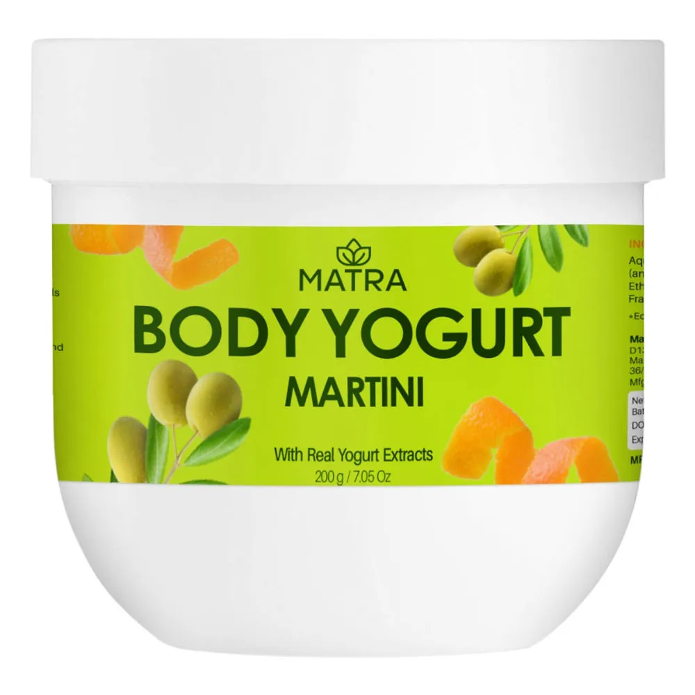 Matra Martini Body Yogurt with Real Yogurt Extracts