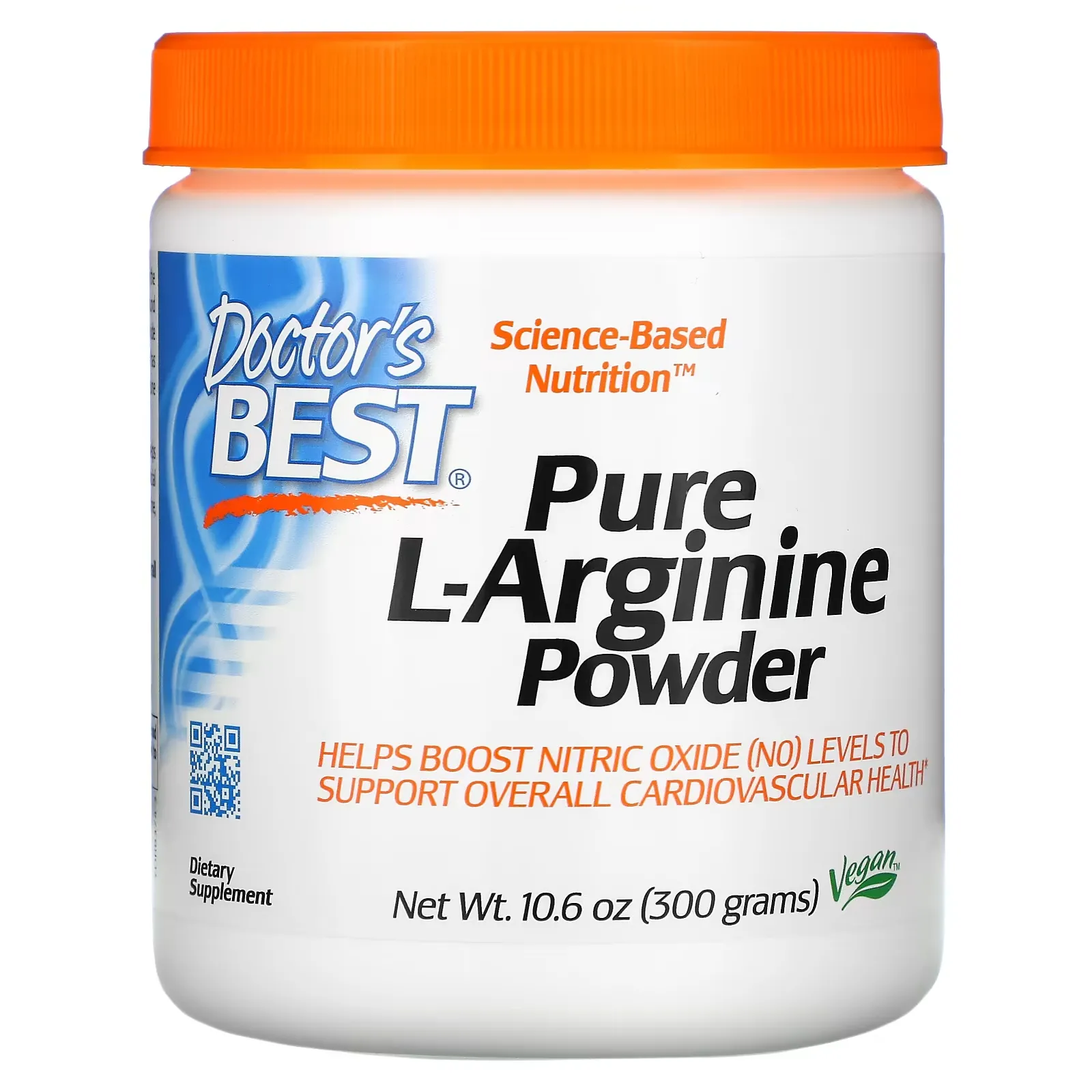 Pure L-Arginine Powder, 10.6 oz (300 g)