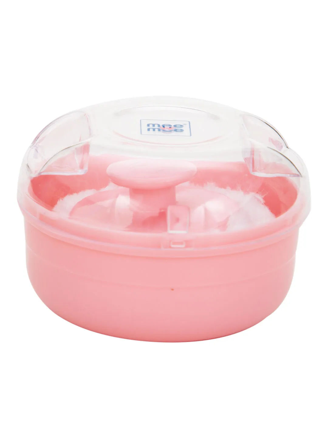 Mee Mee Premium Powder Puff With Powder Storage (Pink)