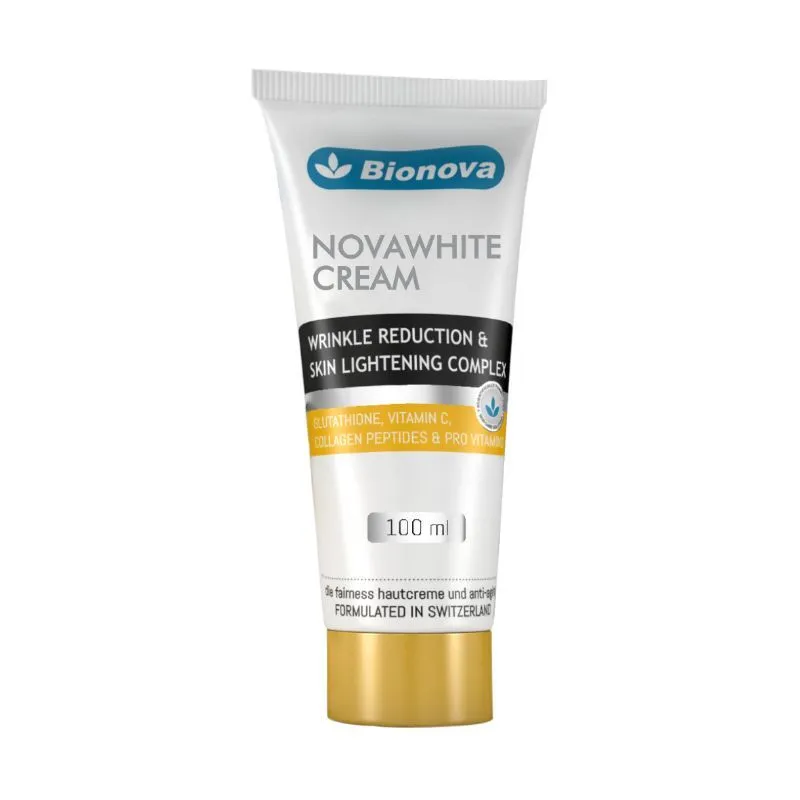 Bionova Novawhite Glutathione & Vitamin-C Cream |Glowing Skin, Wrinkle Reduction For Unisex