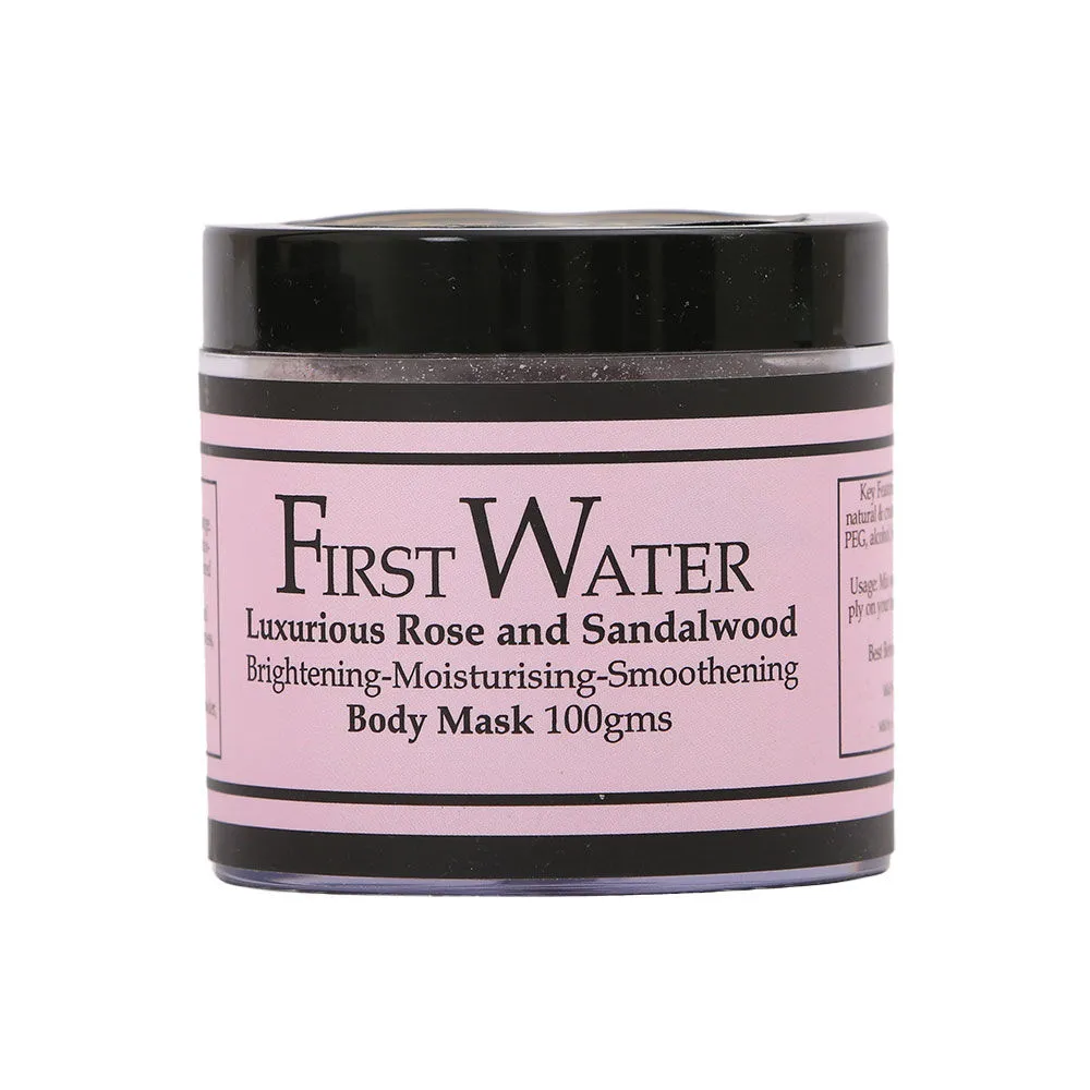 First Water Rose and Sandalwood Body Mask