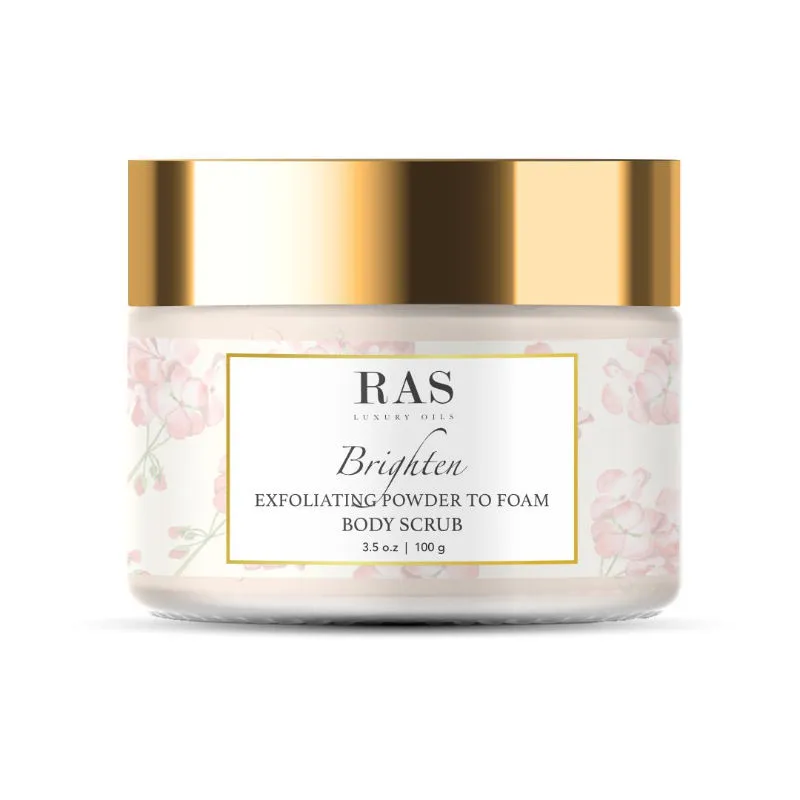 RAS Luxury Oils Brighten Tan Removing Body Scrub