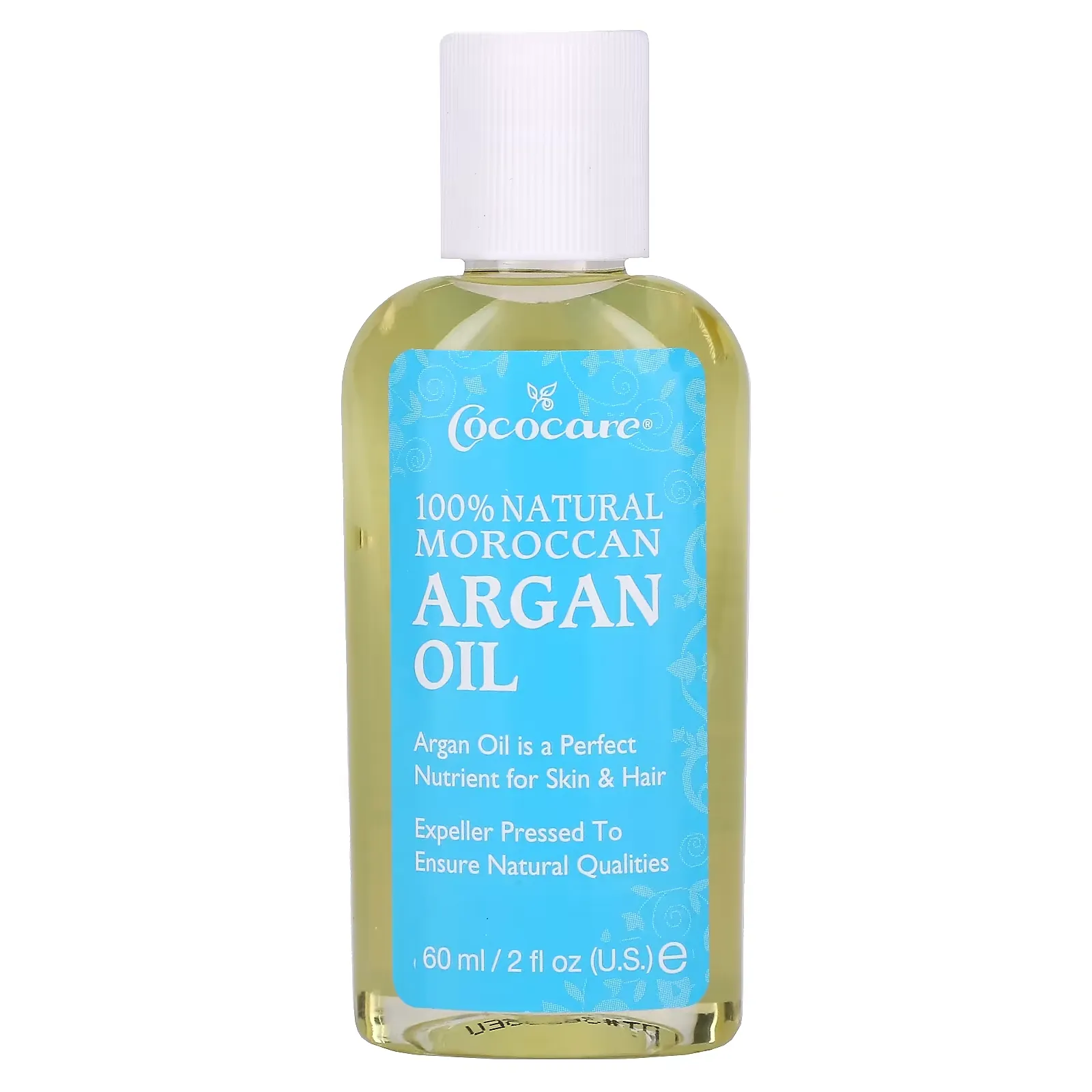 100% Natural Moroccan Argan Oil, 2 fl oz (60 ml)