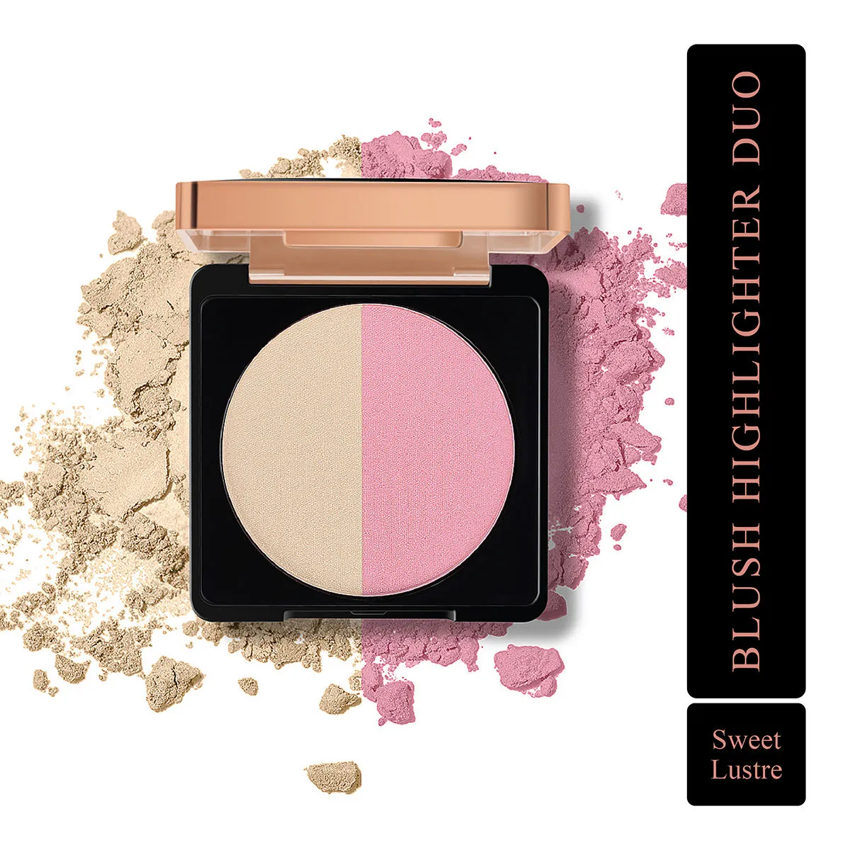 MyGlamm Manish Malhotra Beauty Blush Highlighter Duo - Sweet Lustre