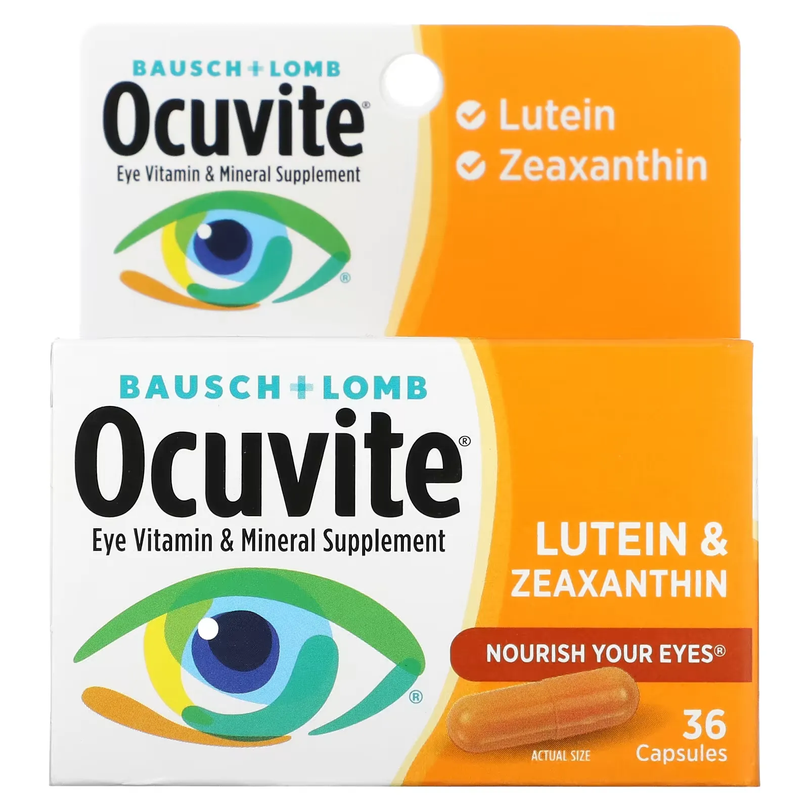 Lutein & Zeaxanthin, 36 Capsules