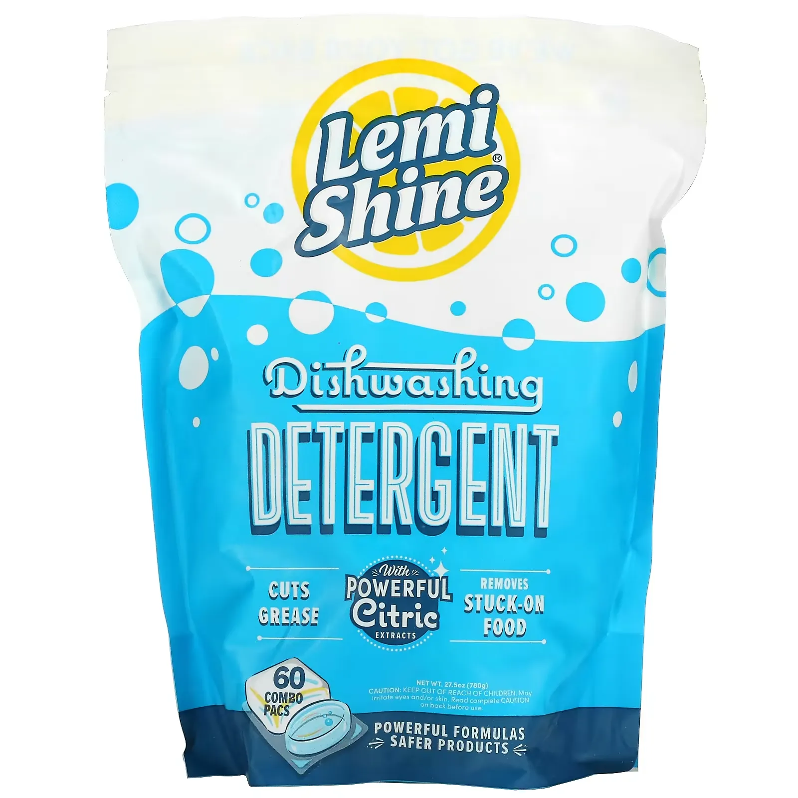 Dishwashing Detergent, 60 Combo Pacs, 27.5 oz ( 780 g)