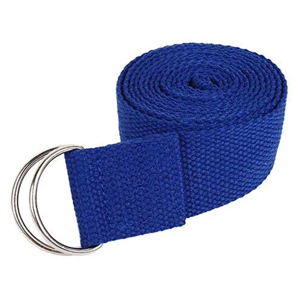 Strauss Yoga Belt,  (Blue)  8 Feet