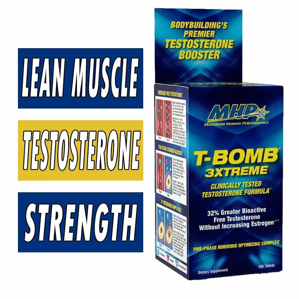 MHP T Bomb 3xtreme - 168 Tablets