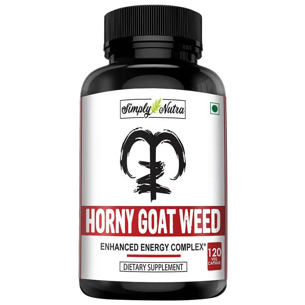 Simply Nutra Horny Goat Weed,  120 capsules