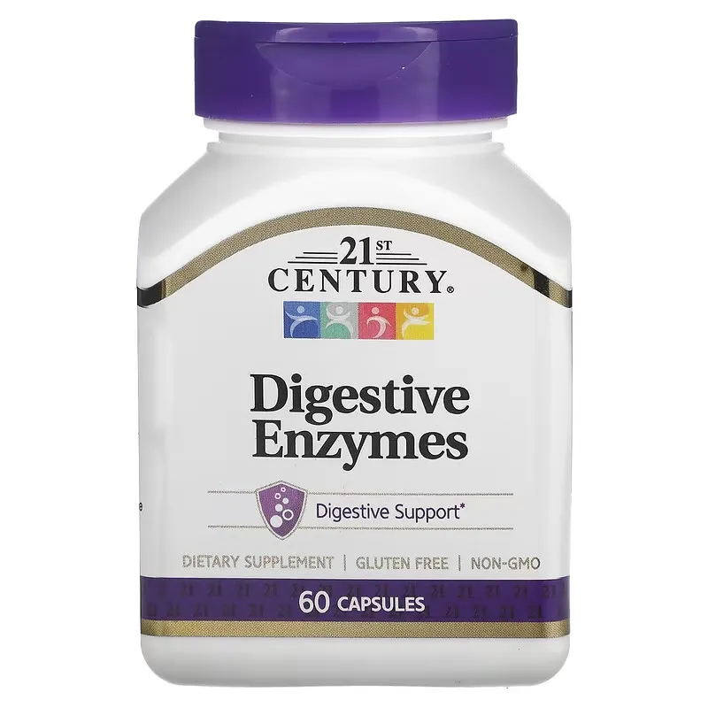 Digestive Enzymes, 60 Capsules