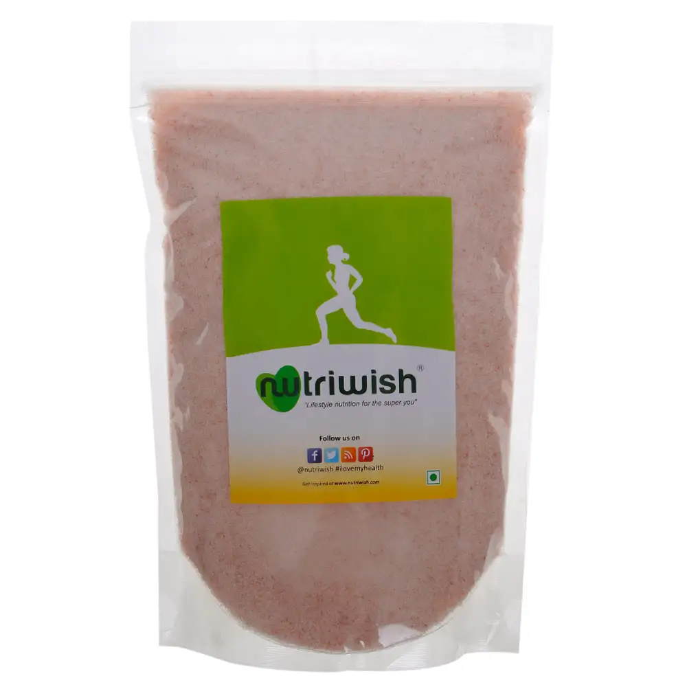 Nutriwish Himalayan Pink Salt,  0.8 kg