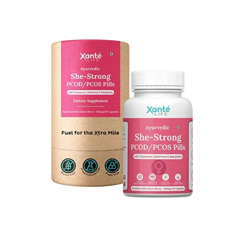 Xante She-Strong Ayurvedic Pills For PCOS/PCOD