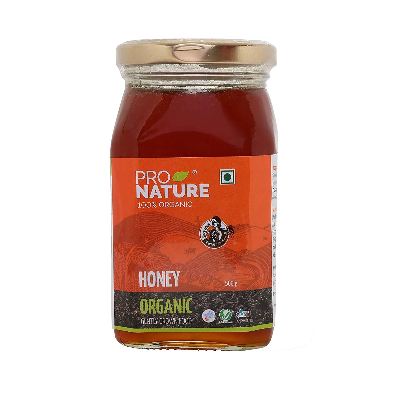 Pro Nature Organic Honey (glass Jar)