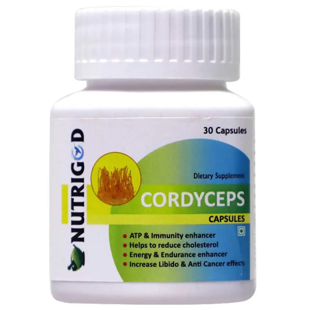 Nutrigod Cordyceps,  30 capsules