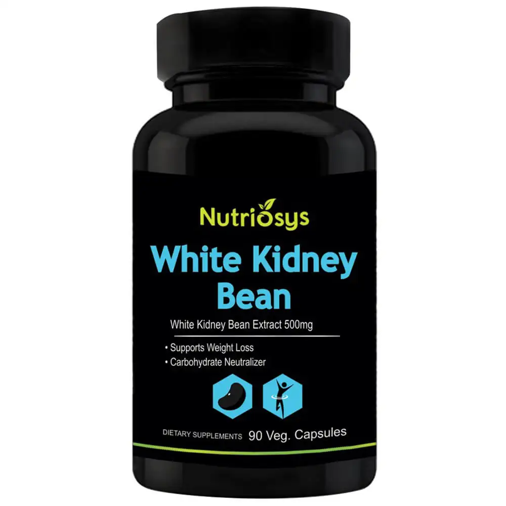 Nutriosys White Kidney Bean Extract (500 mg),  90 veggie capsule(s)