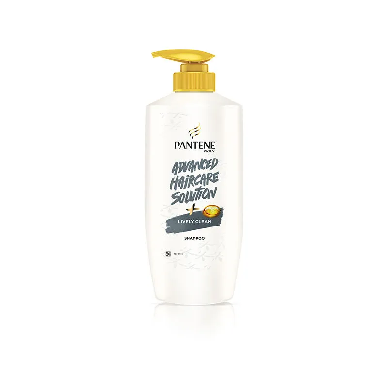 Pantene Advanced Hair Care Solution Lively Clean Shampoo