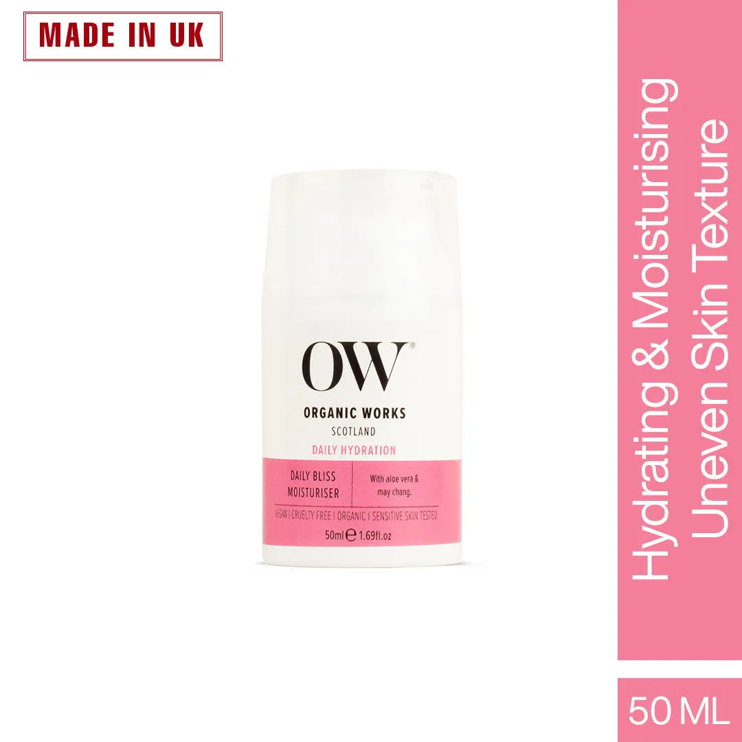 Organic Works Daily Bliss Moisturiser