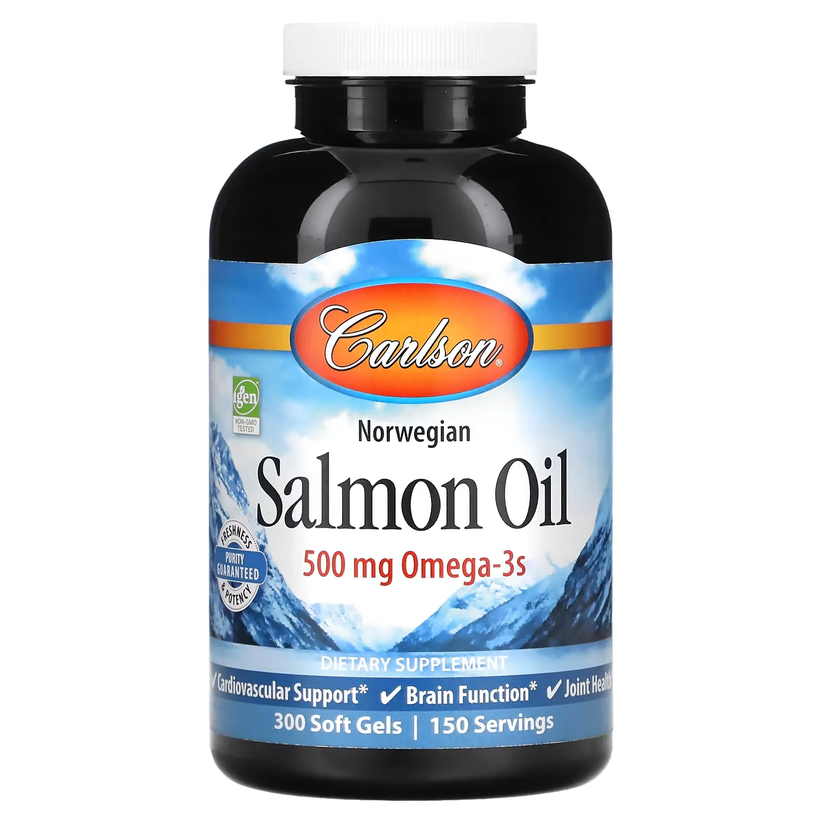 Norwegian, Salmon Oil, 250 mg, 300 Soft Gels