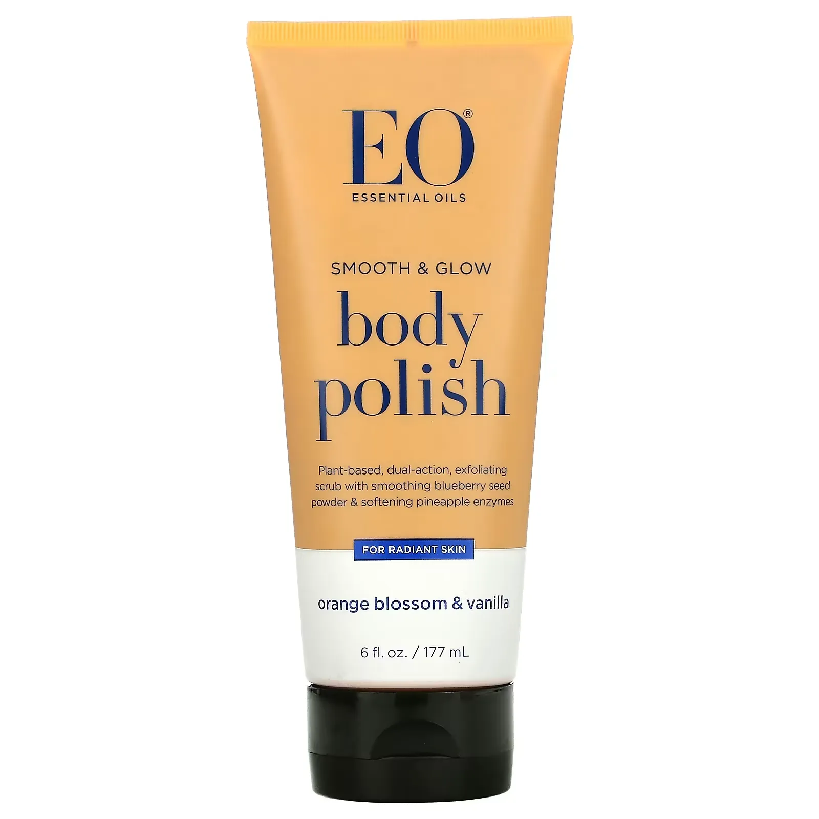 Body Polish, Orange Blossom & Vanilla, 6 fl oz (177 ml)