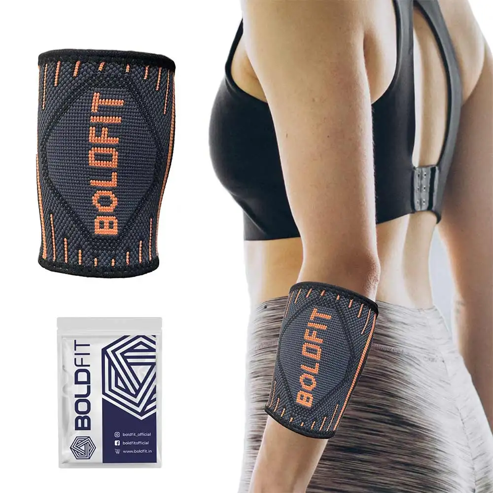 Boldfit Wrist Sleeves/Support,  Grey  Large