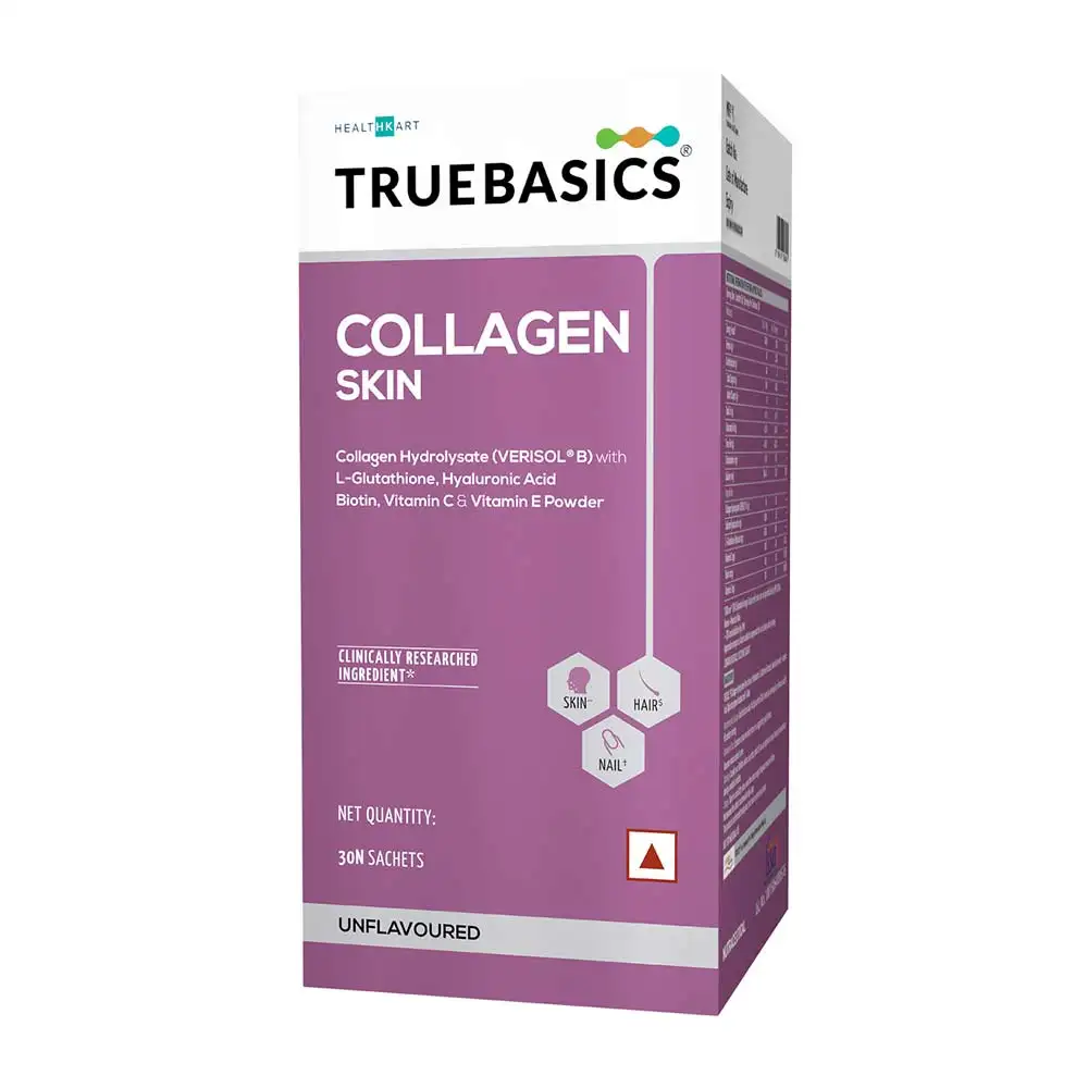 TrueBasics Collagen Skin,  30 Piece(s)/Pack  Unflavoured