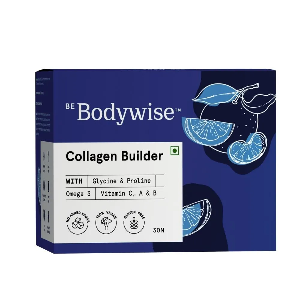 Be Bodywise Collagen Builder Powder Helps Reduce Fine Lines & Improve Skin Regeneration