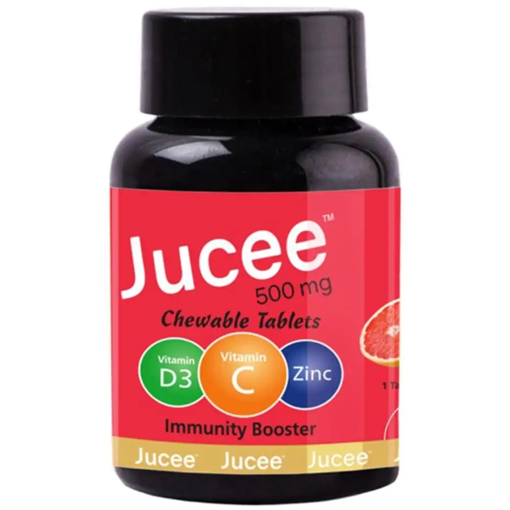 Jucee Immunity Booster,  60 chewable tablet(s)  Delicious Grapefruit