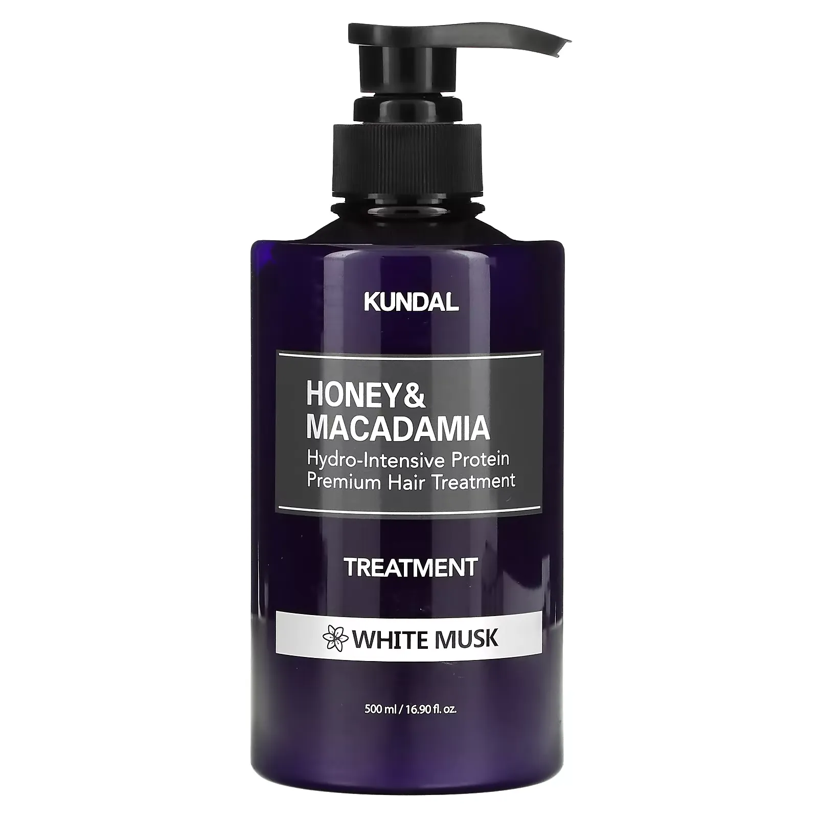 Honey & Macadamia, Treatment, White Musk, 16.9 fl oz (500 ml)