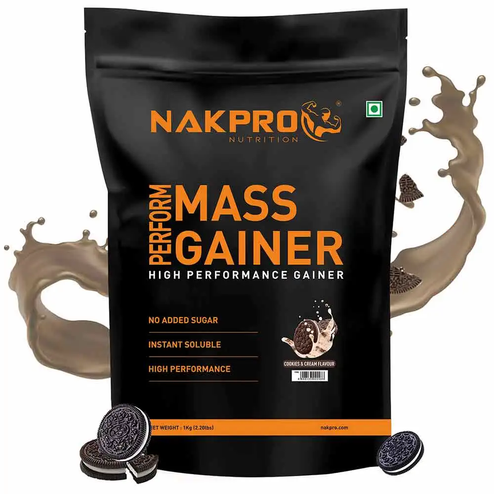 Nakpro Perform Mass Gainer,  2.2 lb  Cookies & Cream