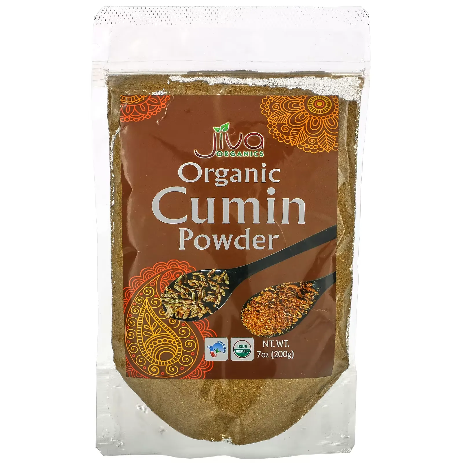 Organic Cumin Powder, 7 oz (200 g)