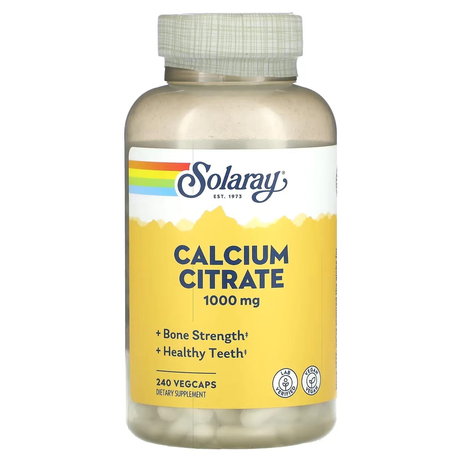 Calcium Citrate, 250 mg, 240 VegCaps