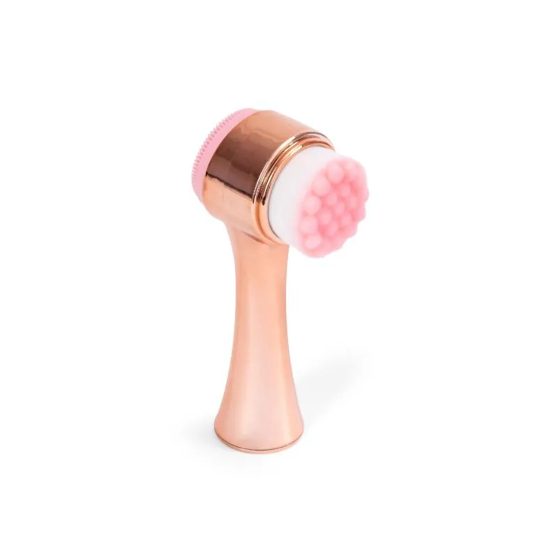 Zoe Ayla Rosegold Dual Facial Cleansing Brush