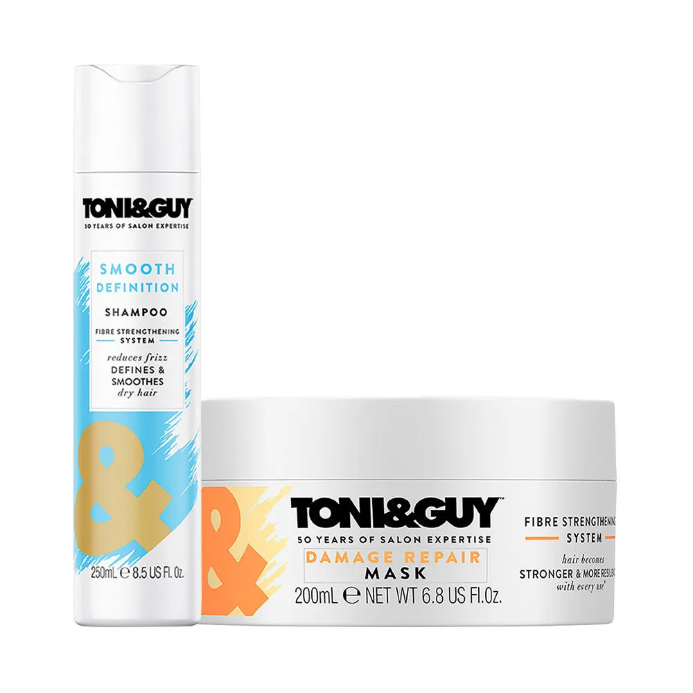 Toni&Guy Smooth Definition Shampoo & Damage Repair Mask