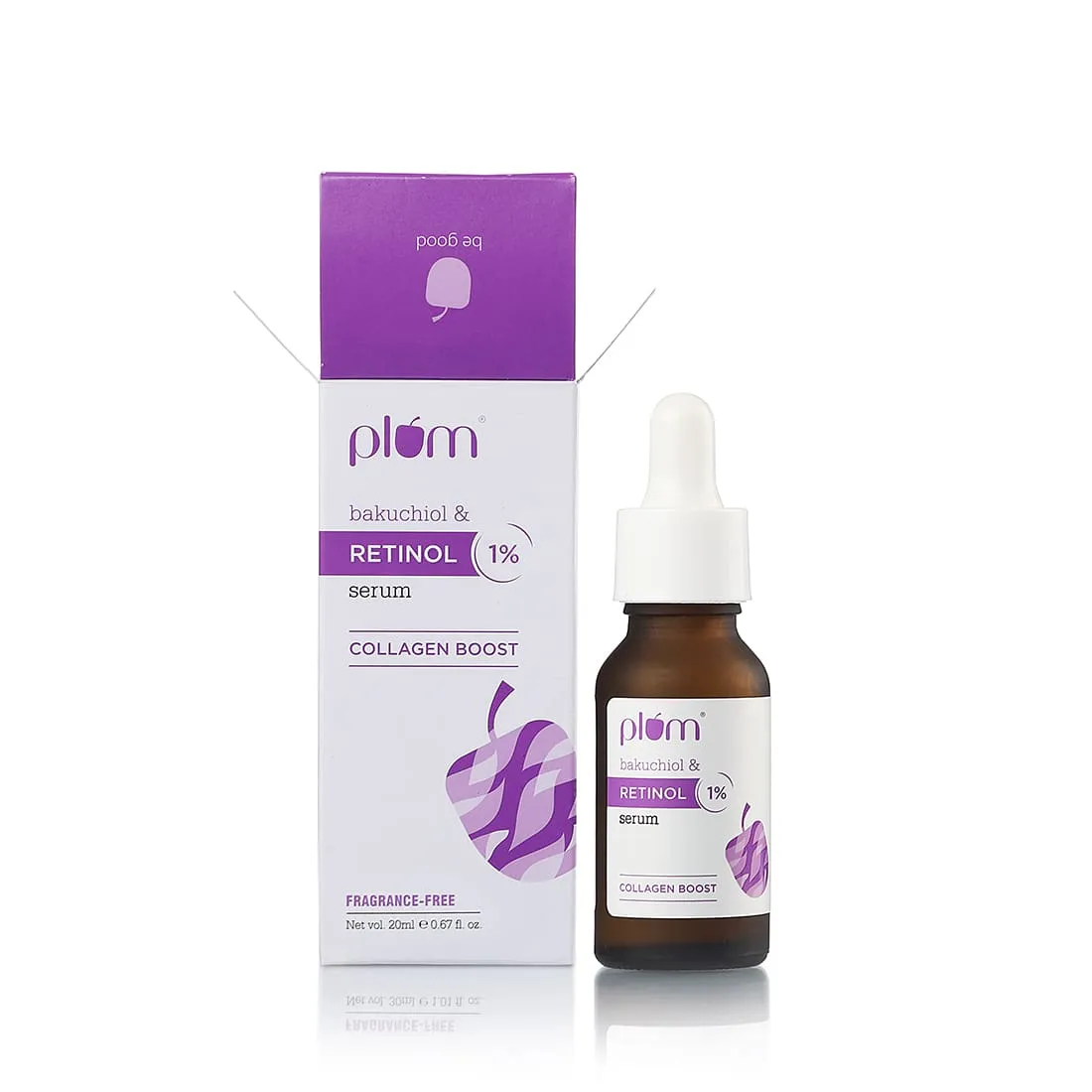 Plum 1% Retinol Face Serum With Bakuchiol For Smooth & Youthful-looking Skin