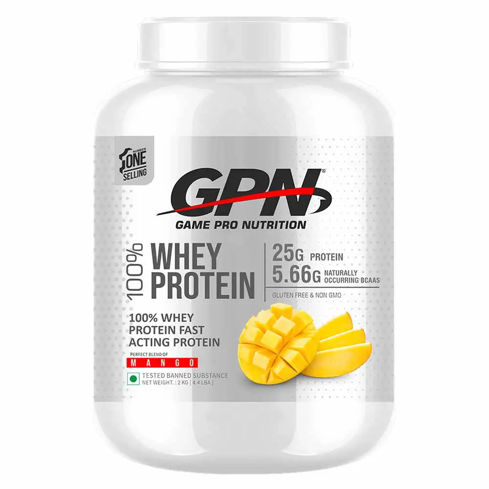 Gamepro Nutrition 100% Whey Protein,  4.4 lb  Mango