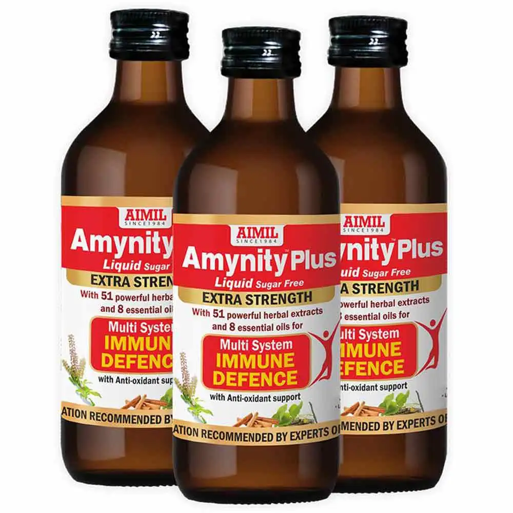 Aimil Amynity Plus Syrup (Pack of 3),  200 ml