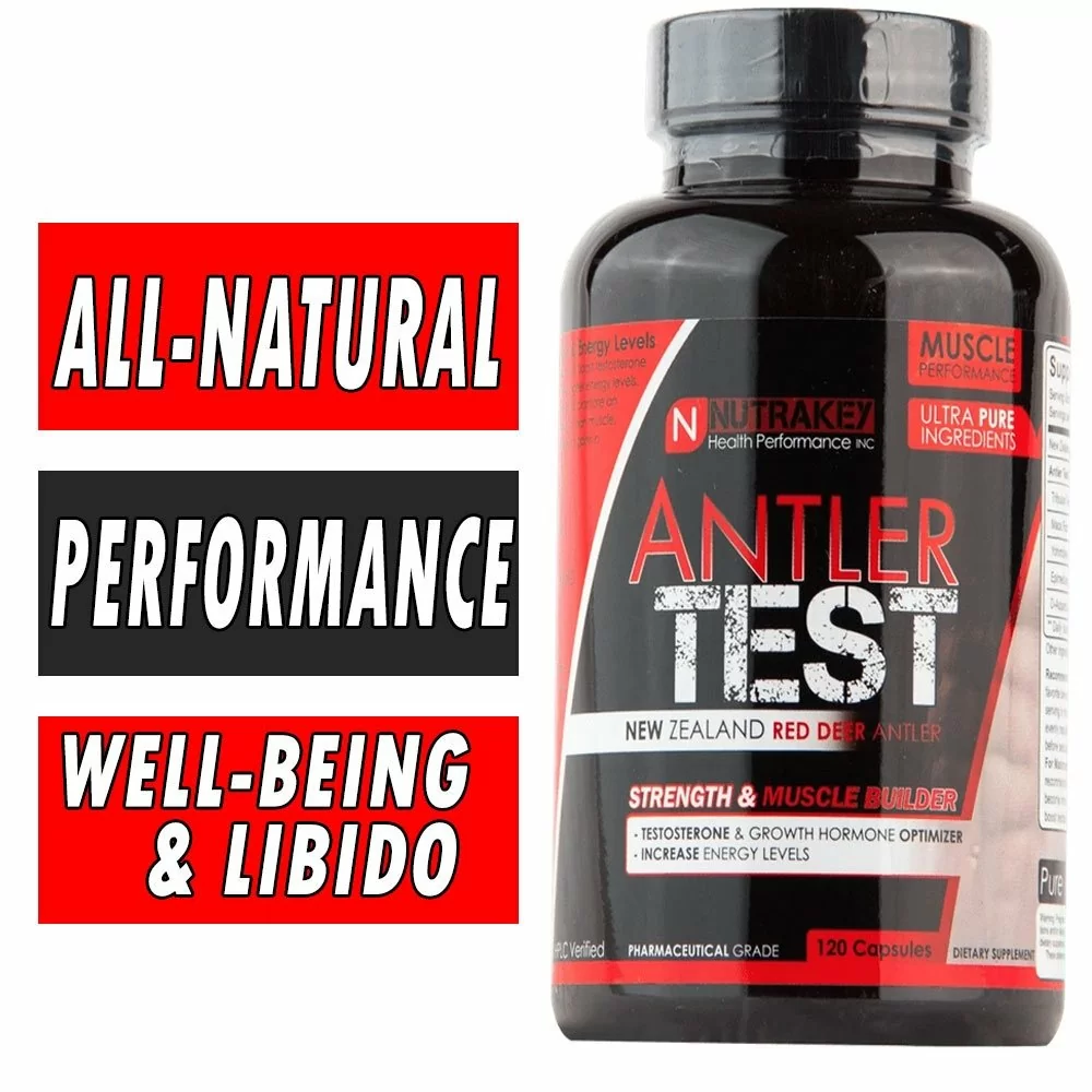 Antler Test - NutraKey - 120 Capsules