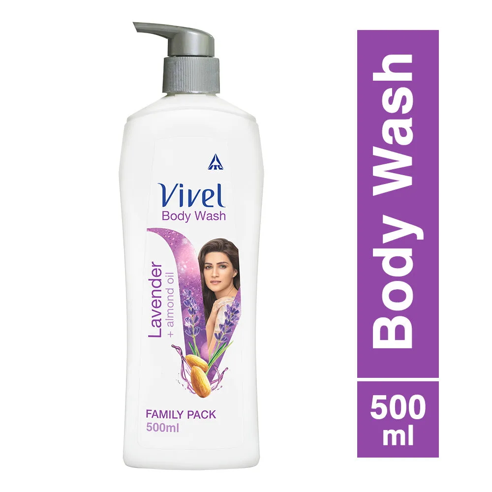 Vivel Lavender & Almond Oil Body Wash