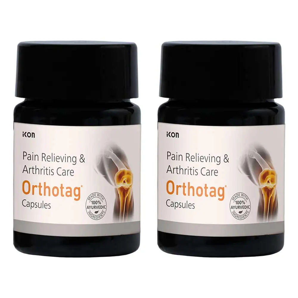 Orthotag Pain Relieving and Arthritis Care (Pack of 2),  10 capsules