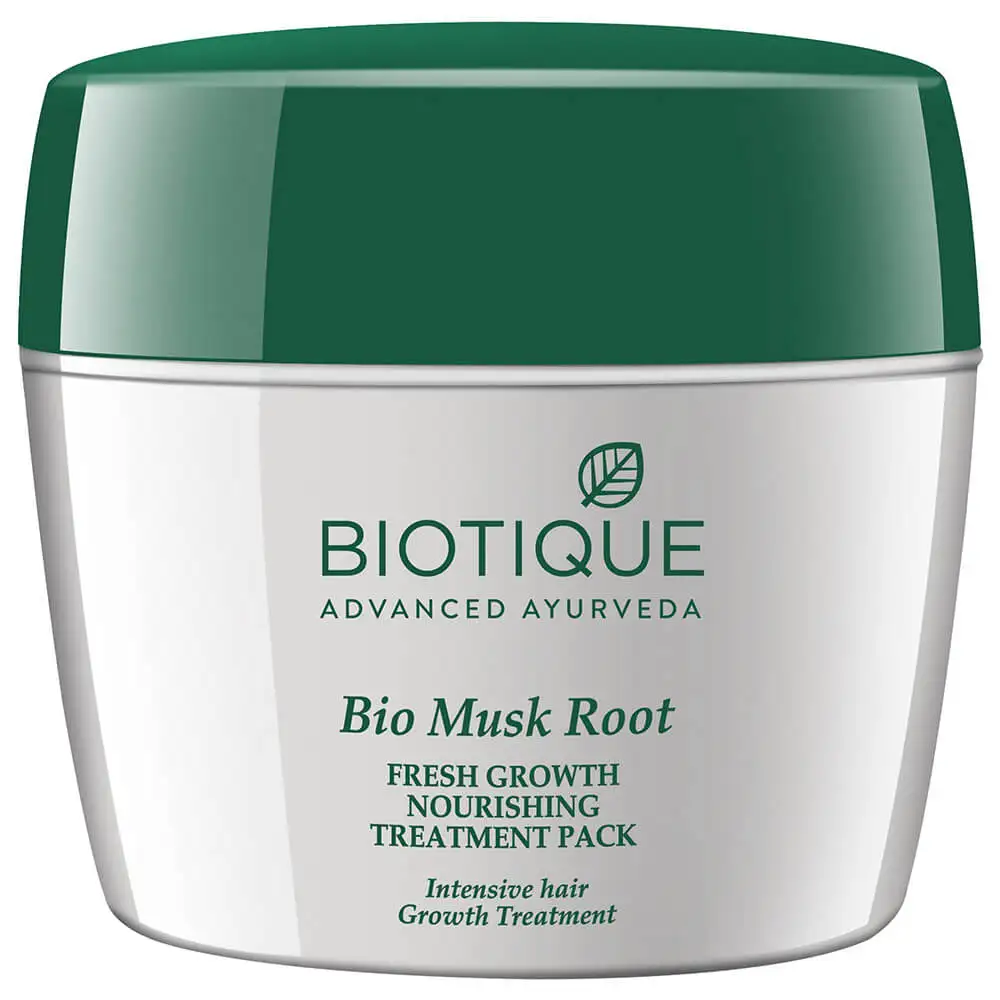 Biotique Bio Musk Root Fresh Growth Nourishing Treatment Pack,  230 g  Hair Growth