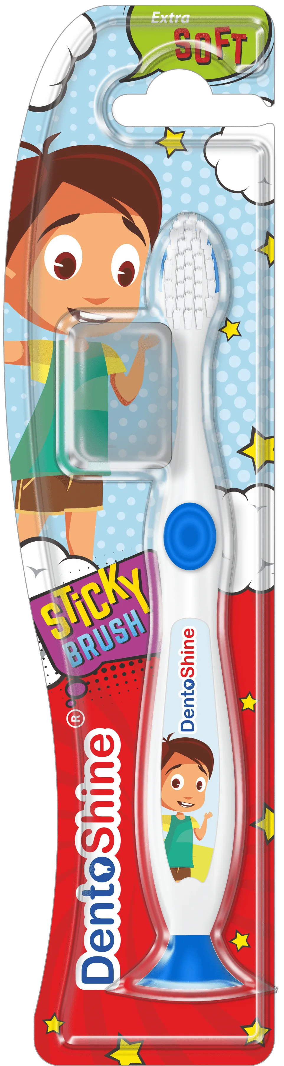 Dentoshine Sticky Toothbrush For Kids (ages 2+)