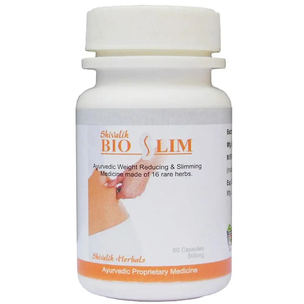 Shivalik Herbals Bio Slim,  60 capsules  Unflavoured