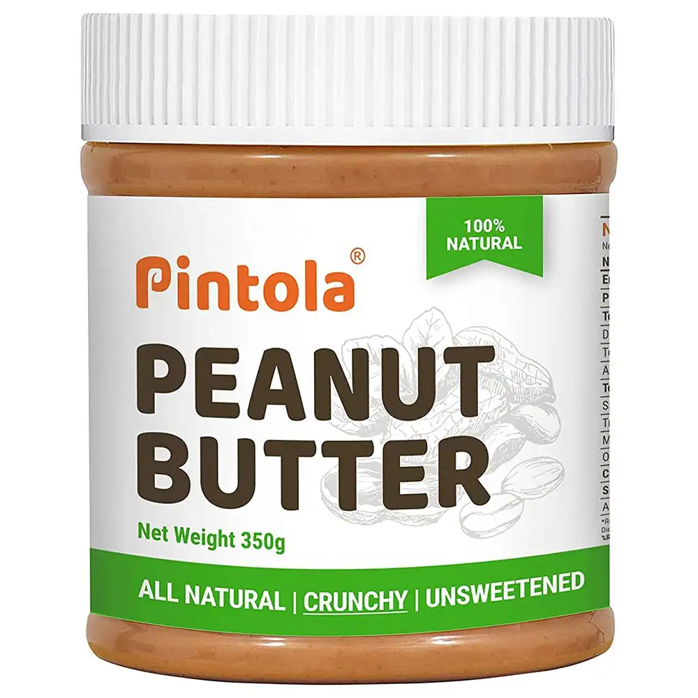 Pintola All Natural Peanut Butter,  0.350 kg  Crunchy