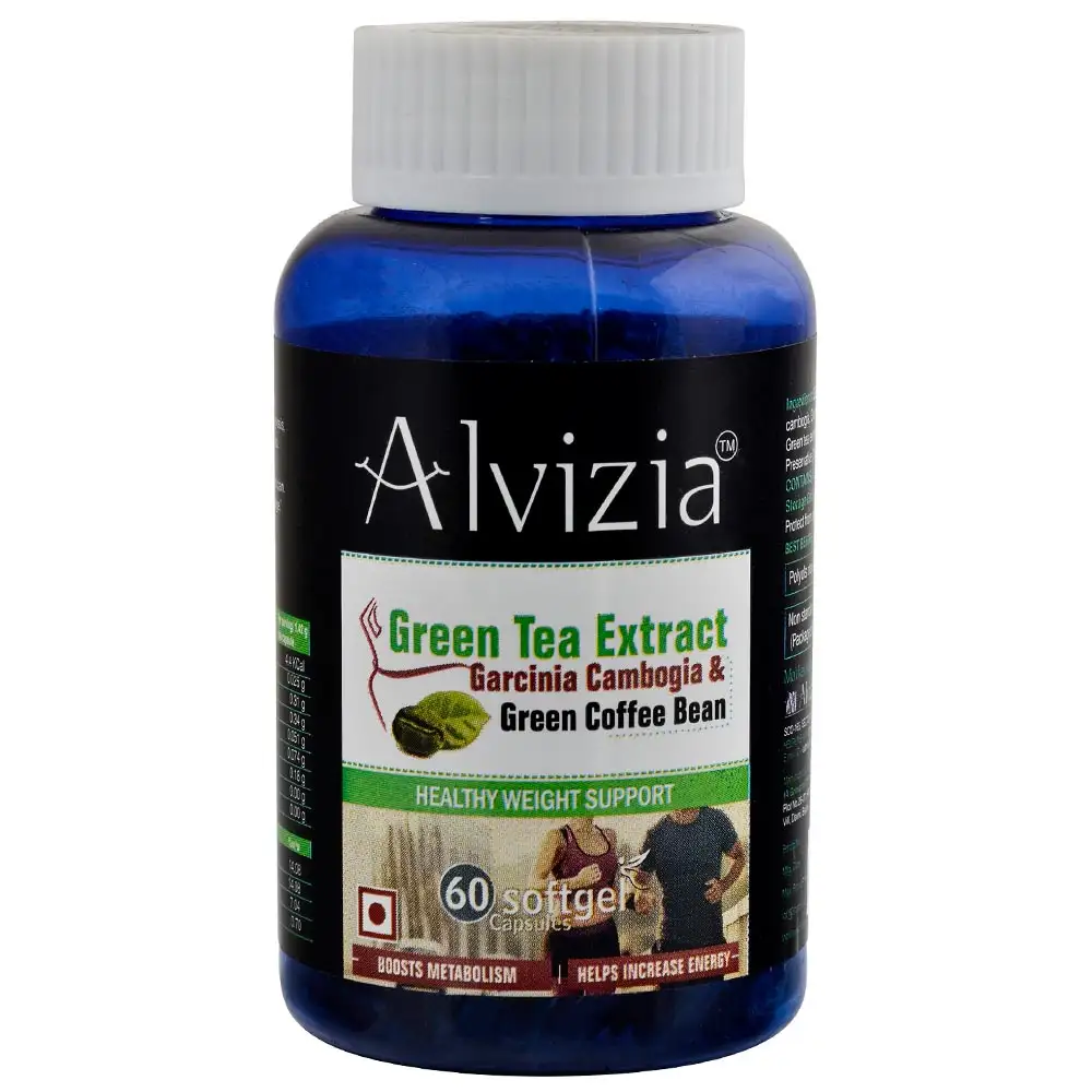 Alvizia Green Tea Extract,  60 softgels  Unflavoured