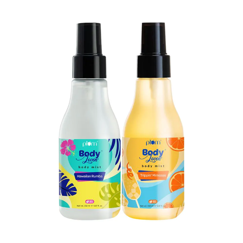 Plum Bodylovin' Beachy & Citrusy Bestsellin' Body Mist Duo