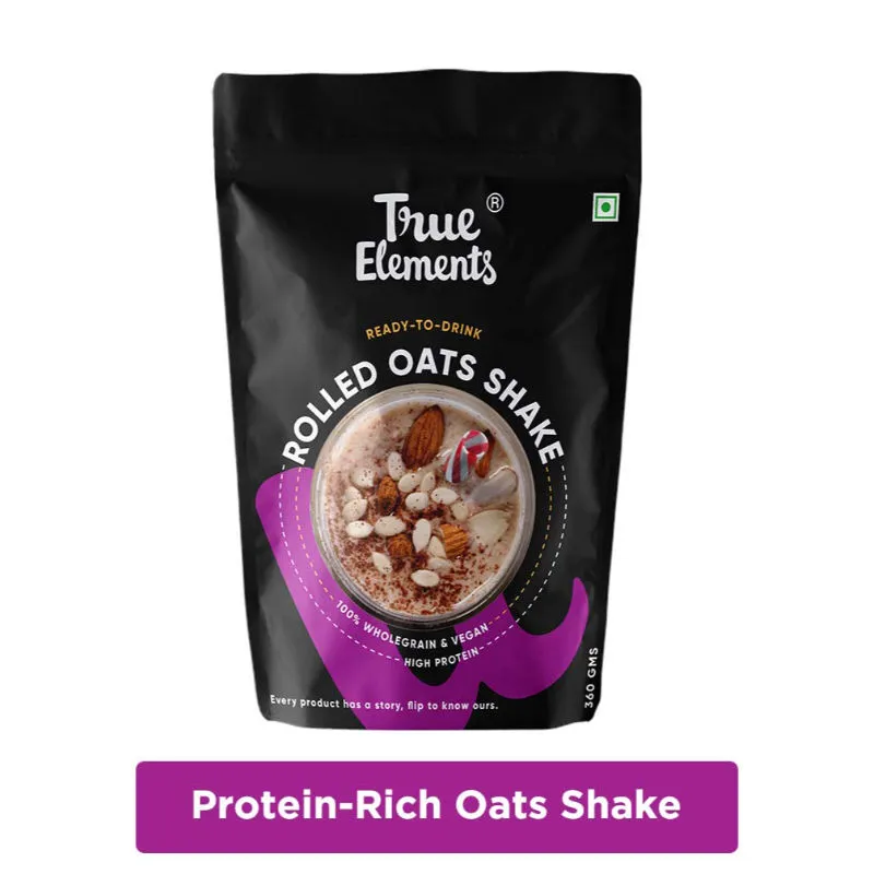 True Elements Rolled Oats Shake