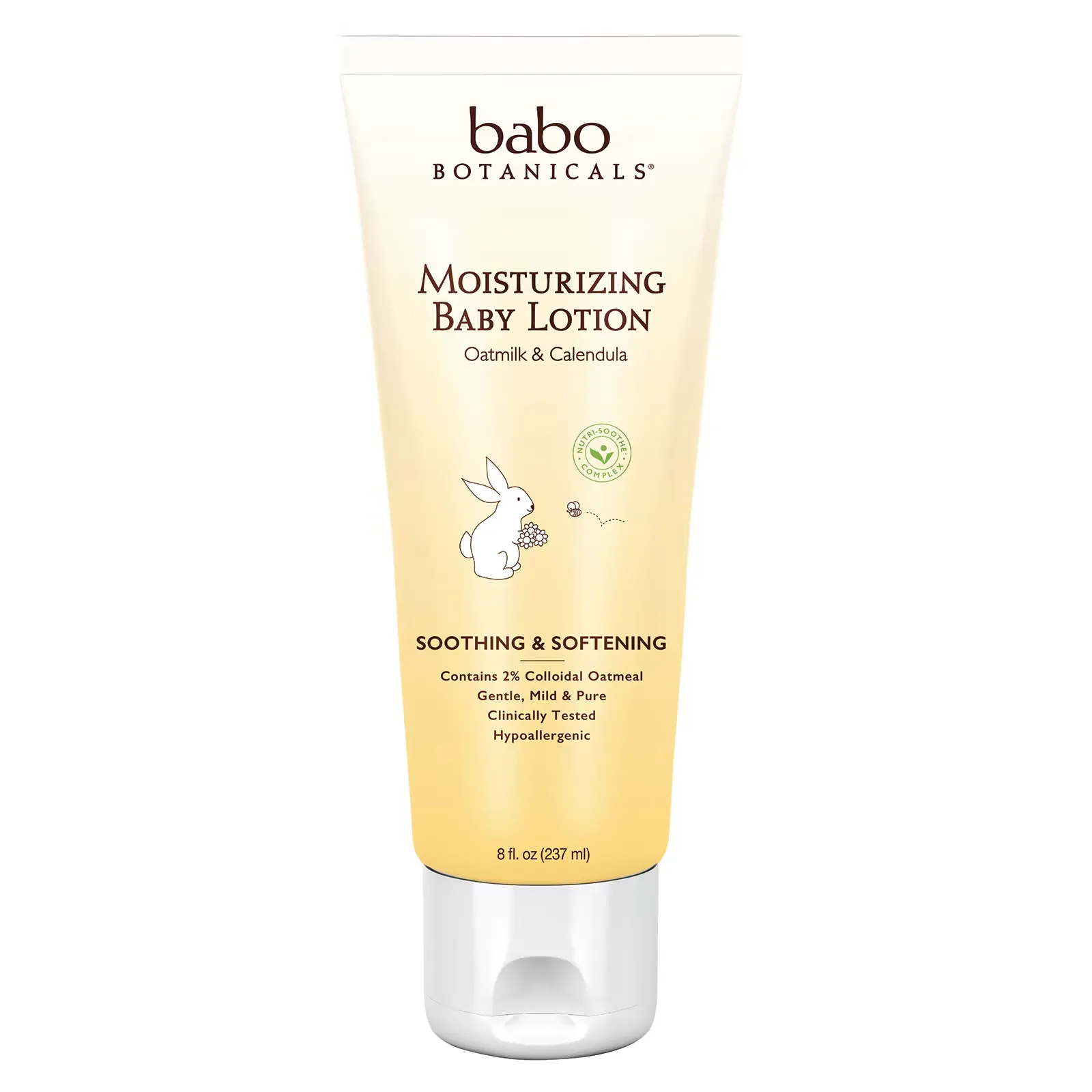 Moisturizing Baby Lotion, Oatmilk & Calendula, 8 fl oz (237 ml)