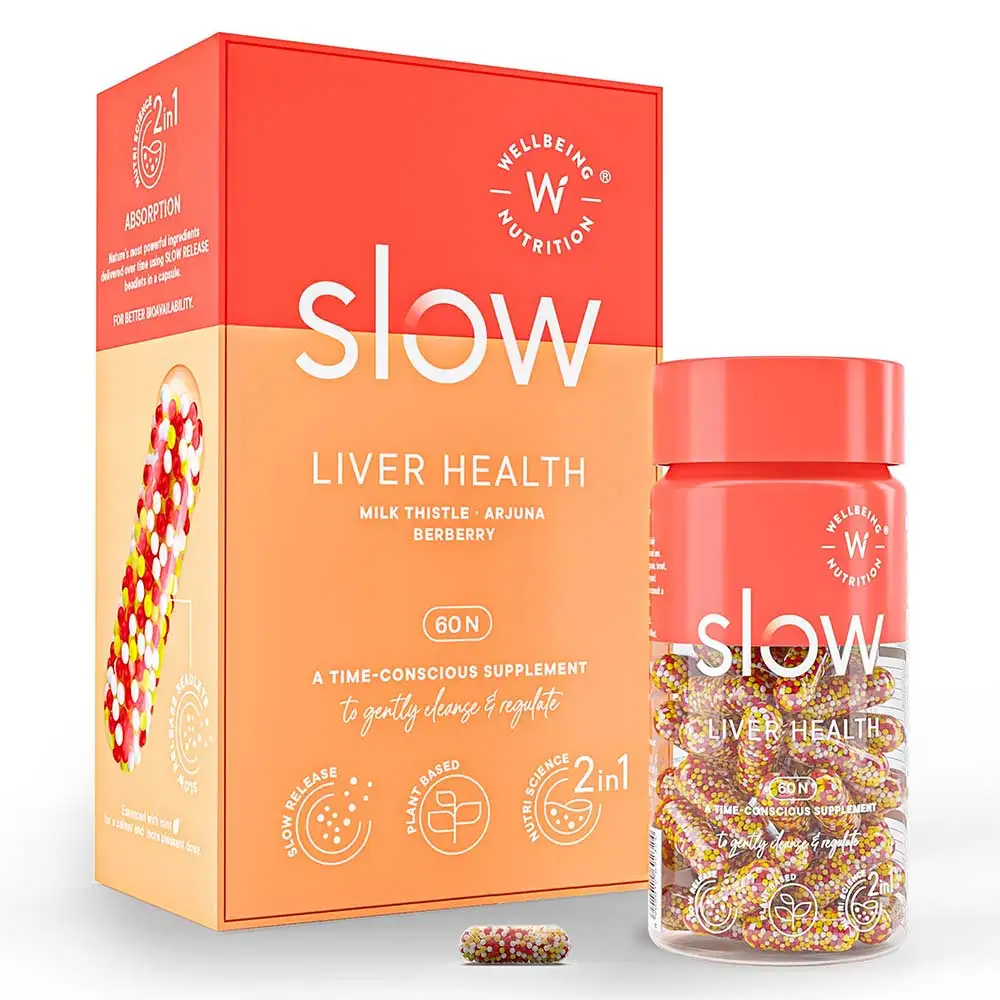 Wellbeing Nutrition Slow Liver Health,  60 capsules