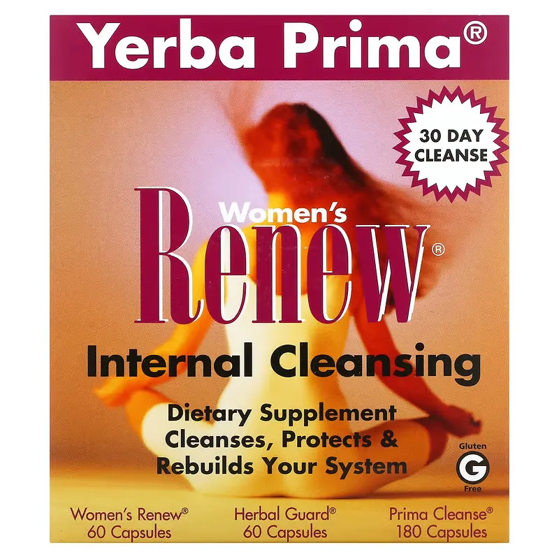 Women's Renew Internal Cleansing, 3 Part Program, 300 Capsules